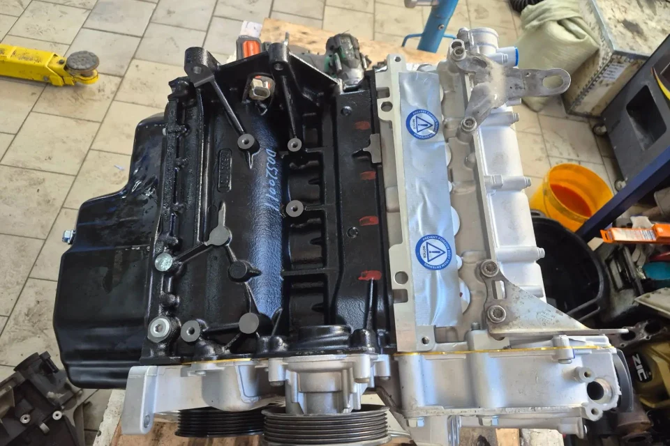 Замена двигателя Skoda Rapid двигатель CFNA 1.6