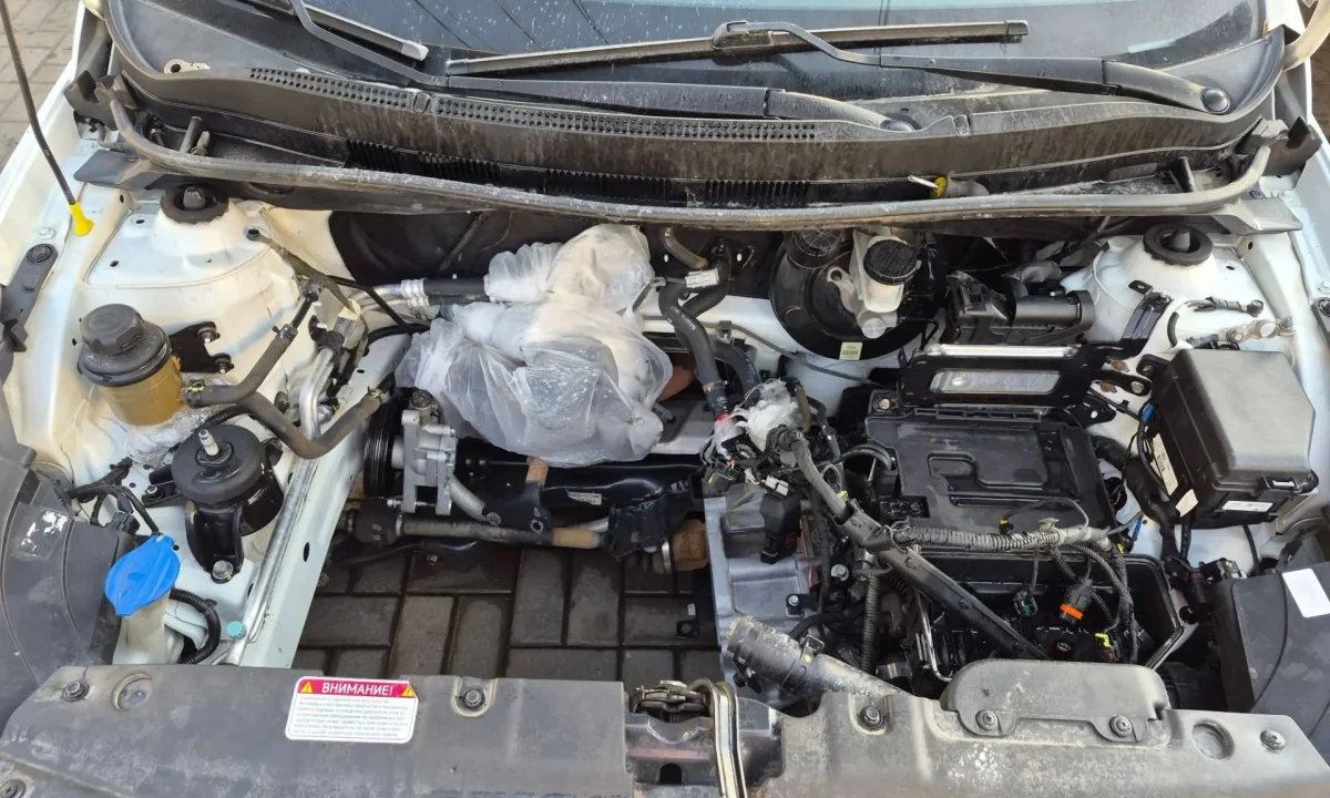 Замена двигателя Hyundai Solaris двигатель G4FC 1.6