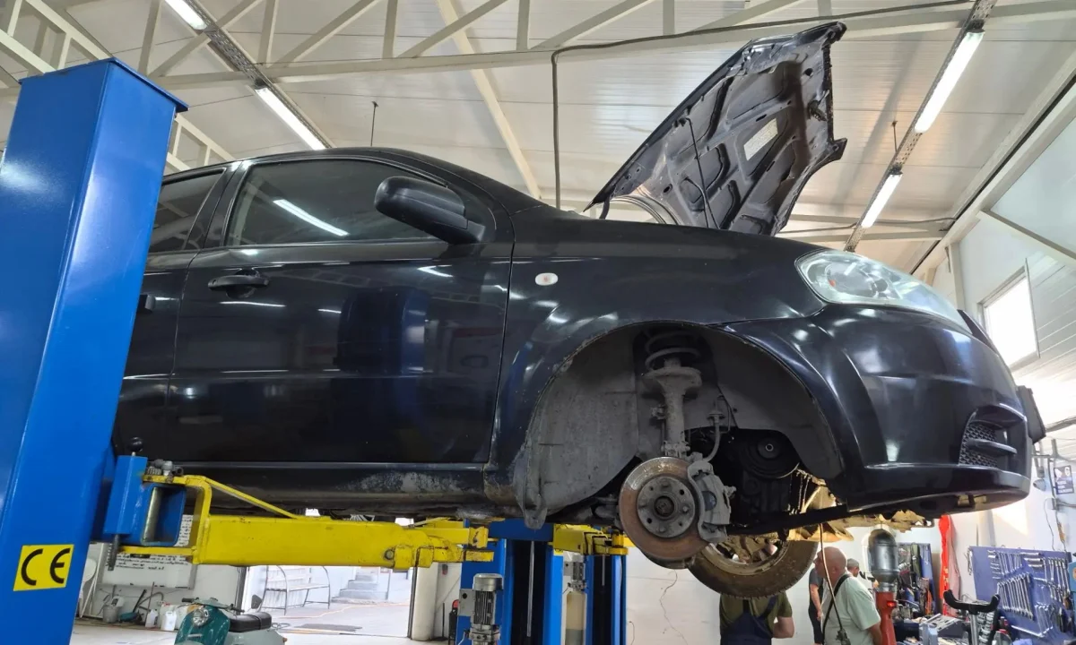 Замена двигателя Chevrolet Aveo двигатель F14D4 1.4