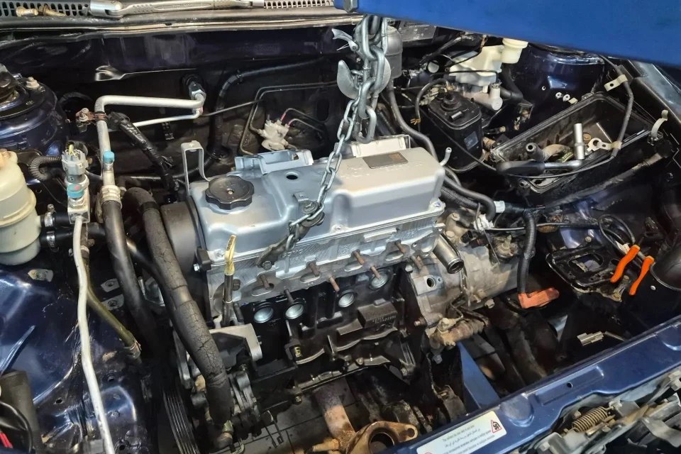Замена двигателя BYD F3 двигатель 4G18 1.6
