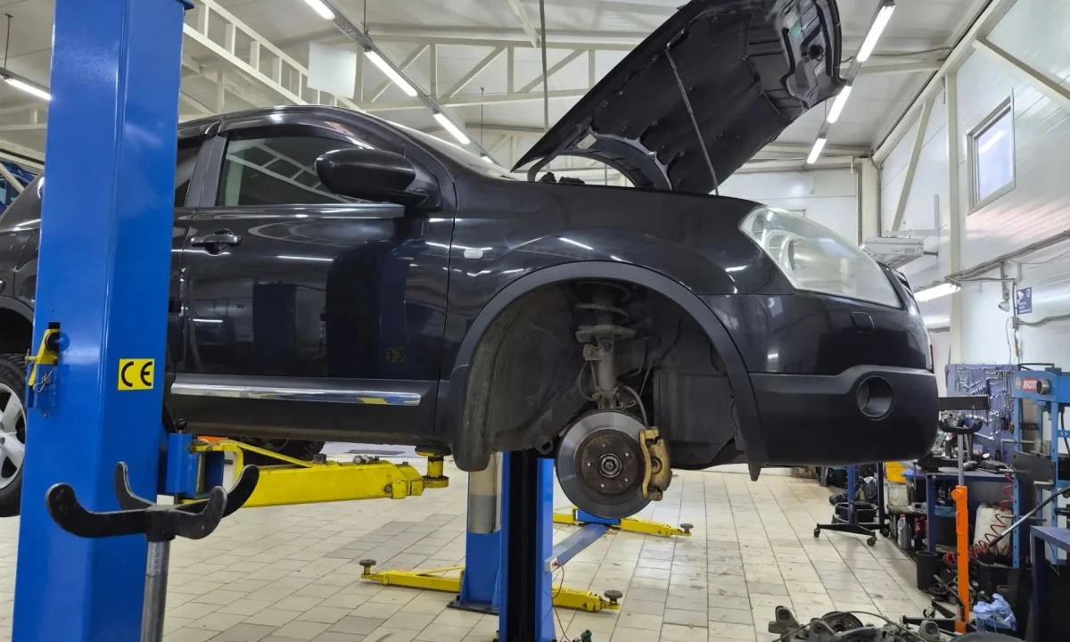 Замена двигателя Nissan Qashqai двигатель MR20DE 2.0
