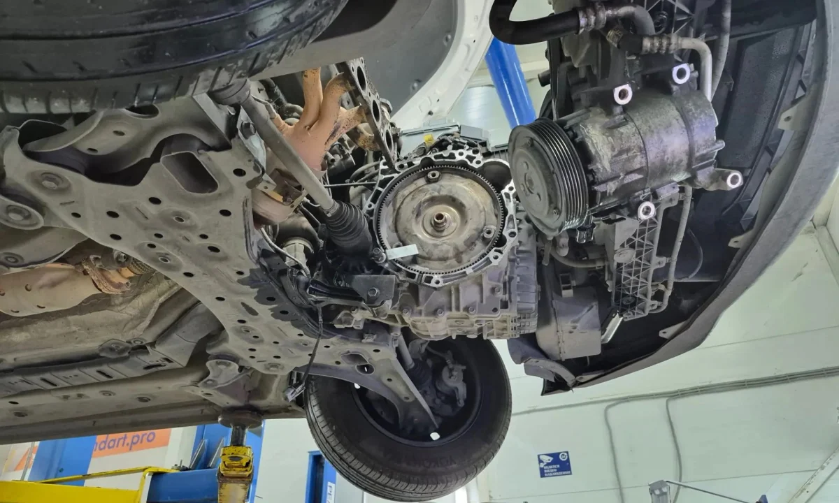 Замена двигателя Hyundai Elantra двигатель G4FG 1.6